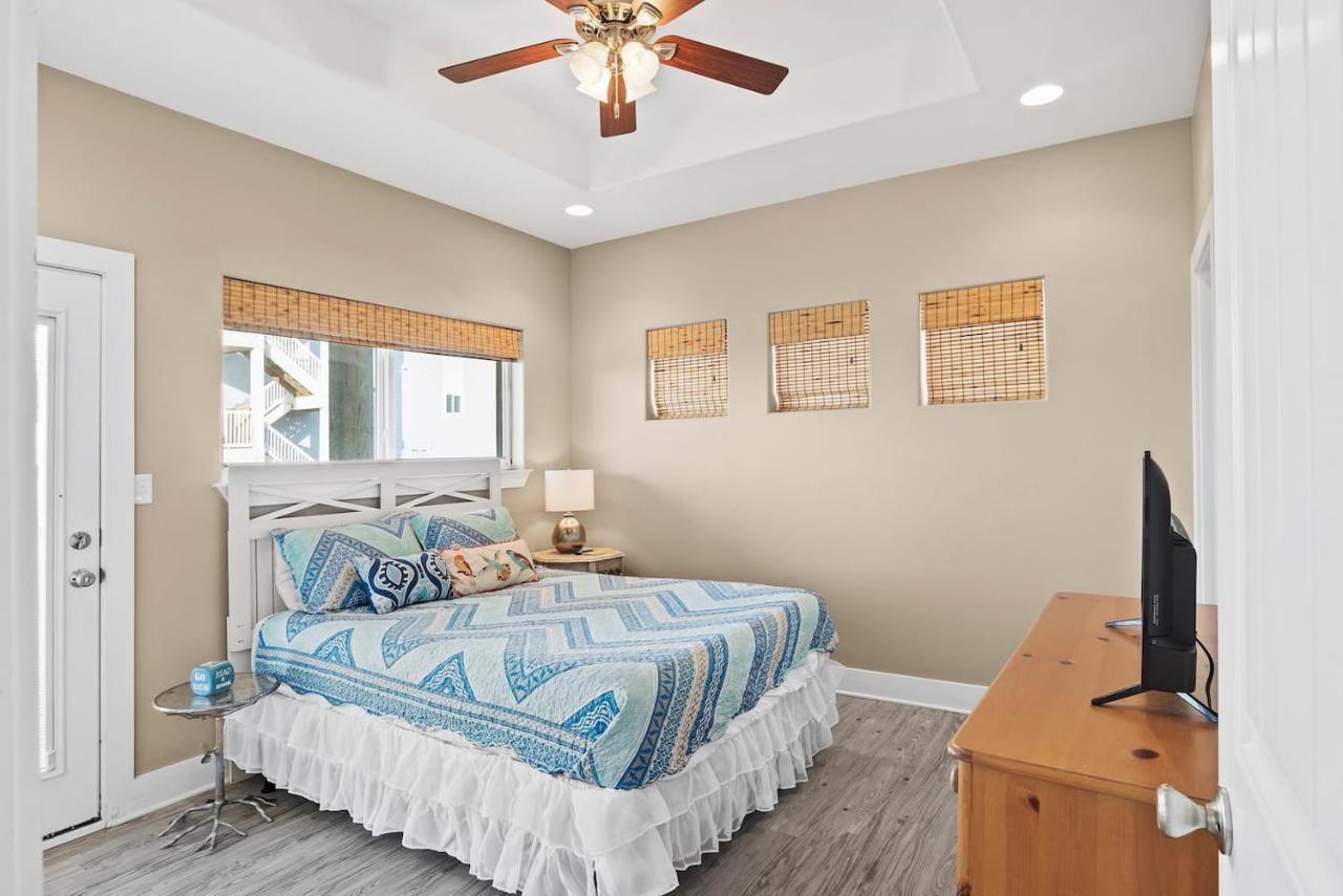 New 5 Bdrm W/Pool, Observation Deck Walk To Beach! Port Aransas Kültér fotó